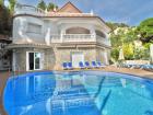 TOP Spanien Ferienhaus Costa Brava für 18 Personen privater Pool Meerblick mie