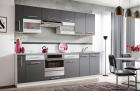 Einbauküche Küchenzeile Küchenmöbel Küchenset Matt 2 6 m 10 tgl.